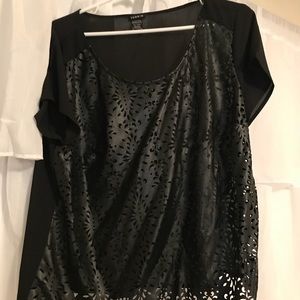 Torrid casual eyelet cut top
